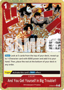 And You Get Yourself in Big Trouble!! (Parallel) [Starter Deck EX: Gear 5]