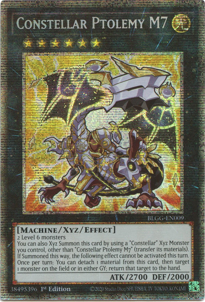 constellar monsters Constellar Ptolemy M7 (Starlight Rare) [BLGG-EN009] Starlight Rare
