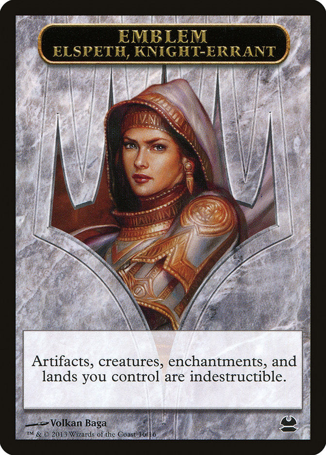 elspeth card sleeves Emblem