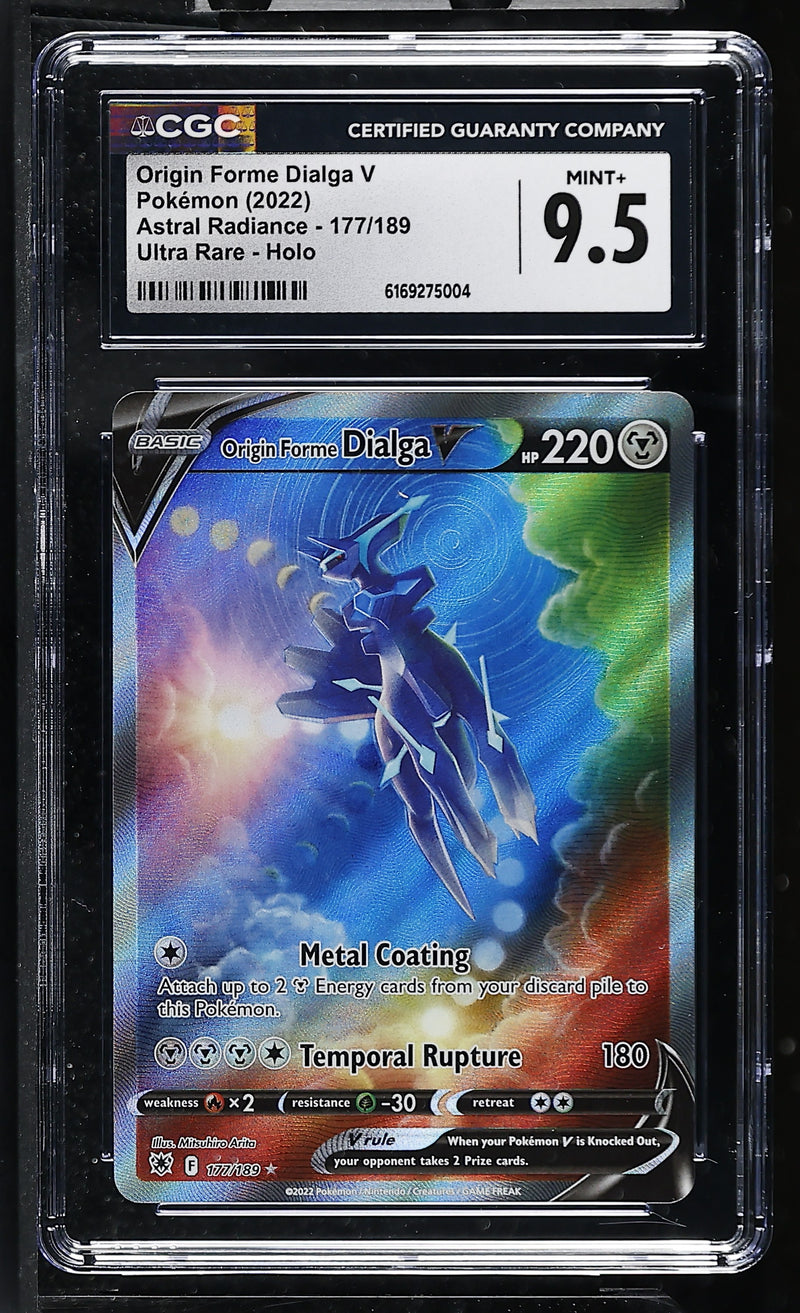 CGC MINT+ 9.5 Origin Forme Dialga V (177/189) [Astral Radiance] - 6169275004
