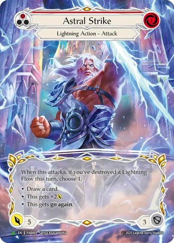 Astral Strike [FAB469] (Promo)  Cold Foil