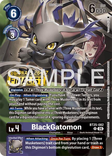 BlackGatomon [BT25-082] (Regionals 26-27 Season 2 Finalist) [Dual Revolution]