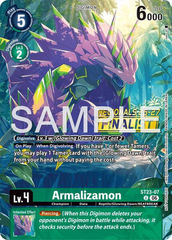 Armalizamon [ST23-07] (Regionals 26-27 Season 2 Finalist) [Starter Deck: Beatbreak]