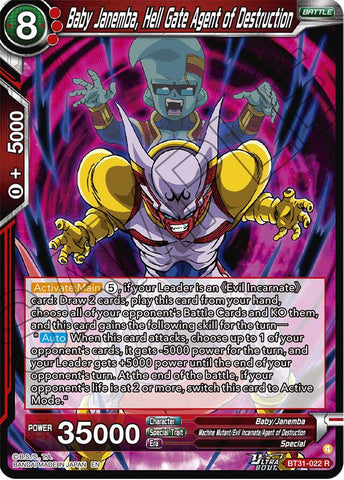 Baby Janemba, Hell Gate Agent of Destruction (BT31-022) [Impact Beyond Dimensions]