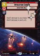 Operation Cinder (653) (Hyperspace Foil) (653) [Ashes of the Empire]