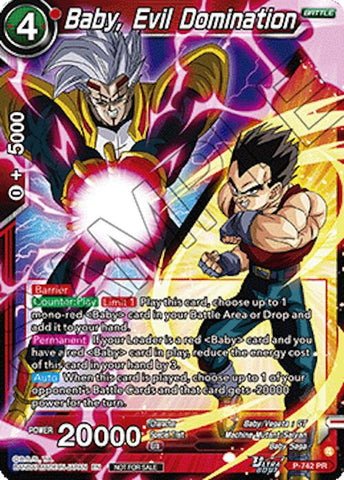Baby, Evil Domination (Ultra-Bout Series Tournament Pack Vol.3) (P-742) [Tournament Promotion Cards]