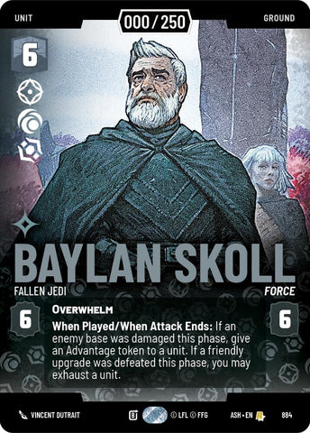 Baylan Skoll - Fallen Jedi (884) (Serialized) (884) [Ashes of the Empire]