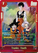 Trunks : Youth (ST01-013) (Alternate Art) [Story Booster 01]