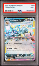 PSA MINT 9 Umbreon Ex (060/131) [Pre En-Prismatic Evolutions] - 163618368