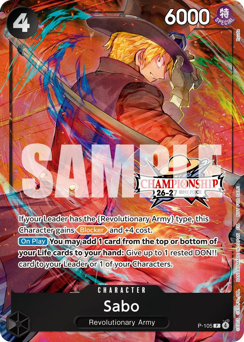 Sabo (CS 26-27 Celebration Pack) [One Piece Promotion Cards]
