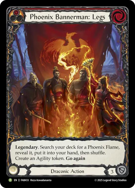 Phoenix Bannerman: Legs [FAB433] (Promo)  Cold Foil