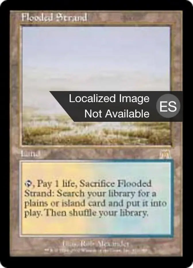 Flooded Strand (Spanish) [Onlslaught]