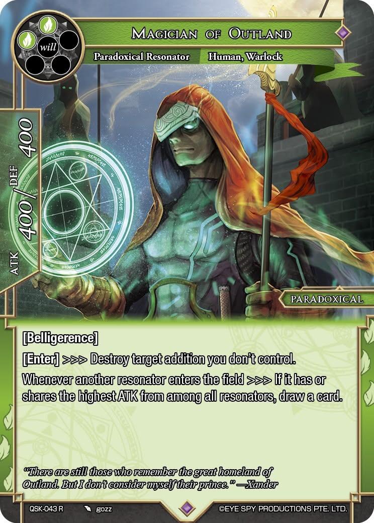 Magician of Outland (QSK-043 R) [The Quest of the Seven Keys]