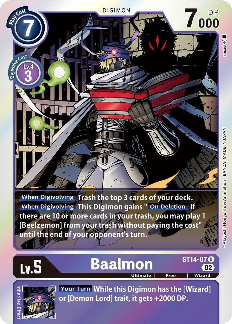 digimon card game beelzemon deck Digimon Card Game ST-14 Advanced Deck Beelzemon Starter Deck Box Bandai NEW