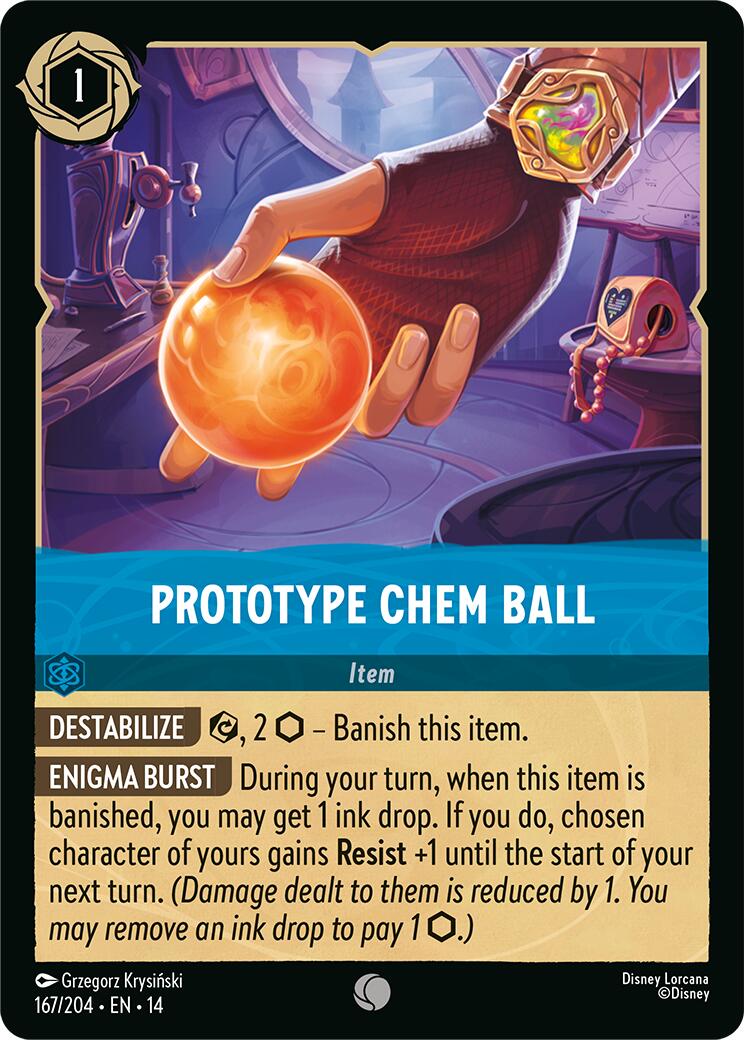 Prototype Chem Ball (167/204) [Hyperia City]