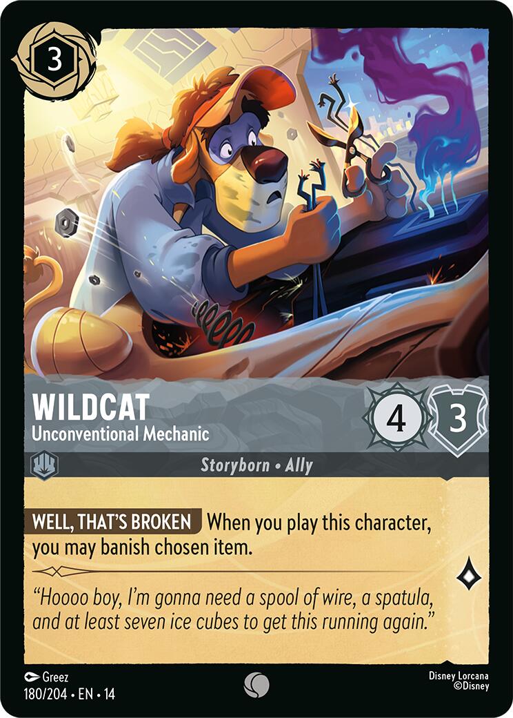 Wildcat - Unconventional Mechanic (180/204) [Hyperia City]