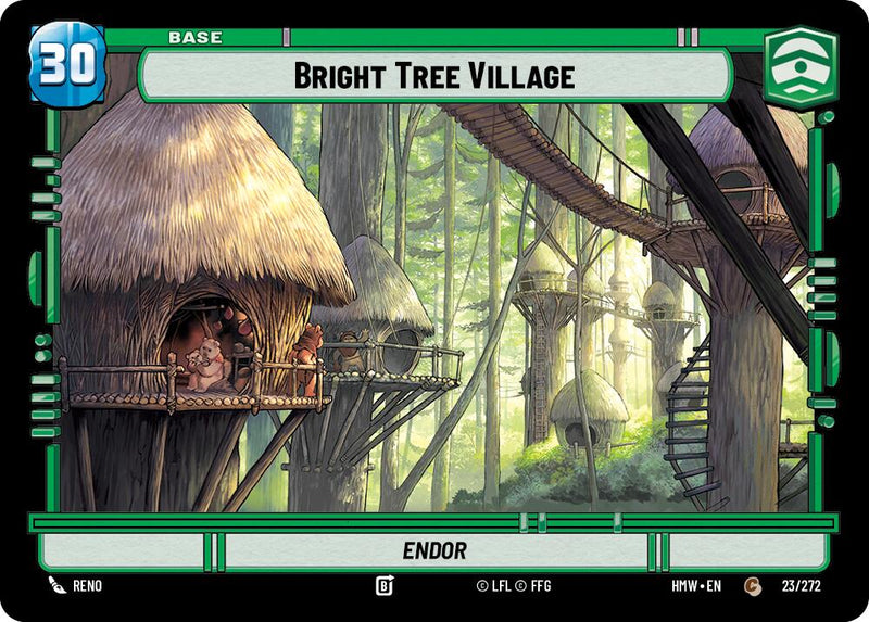 Bright Tree Village // Shield (23/272 // T01/05) (23/272 // T01/05) [Homeworlds]
