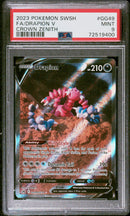 PSA MINT 9 Drapion V (GG49/GG70) [Sword And Shield Crown Zenith] - 72519400