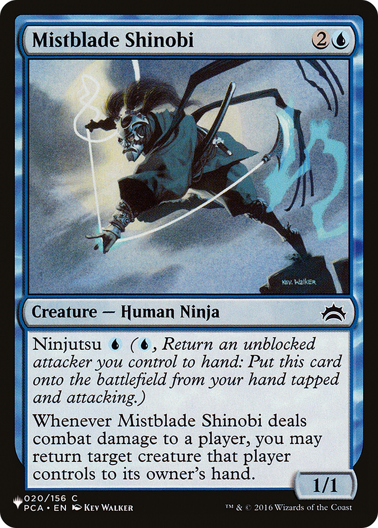 Mistblade Shinobi [The List Reprints]