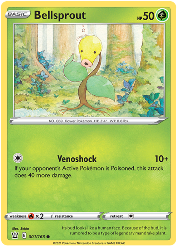 Bellsprout (001/163) [Sword & Shield: Battle Styles]