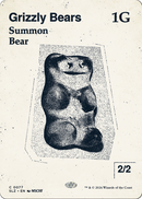 Grizzly Bears (0077) [Secret Lair x MSCHF: The Zeta Set]