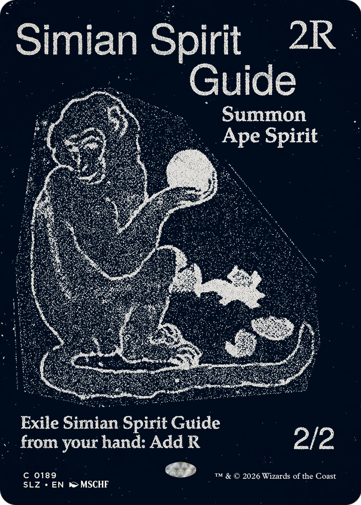 Simian Spirit Guide (0189) [Secret Lair x MSCHF: The Zeta Set]