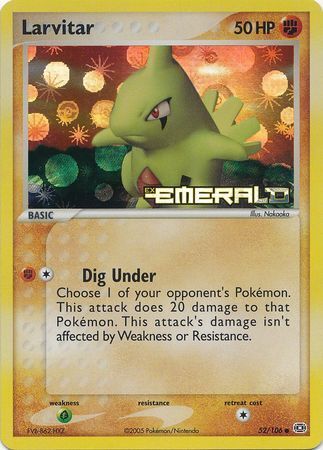 larvitar pokemon card Larvitar 080/159 Pokemon 2025 Journey Together Reverse Holo