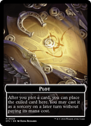Human Rogue // Plot Double-Sided Token [Outlaws of Thunder Junction: Breaking News Tokens]