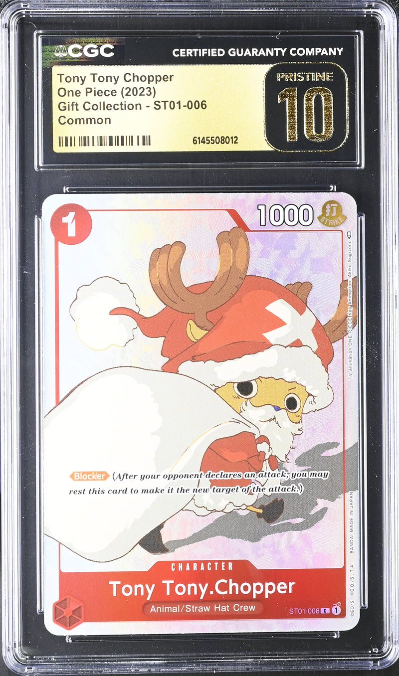 CGC PRISTINE 10 Tony Tony Chopper [Gift Collection] - 6145508012