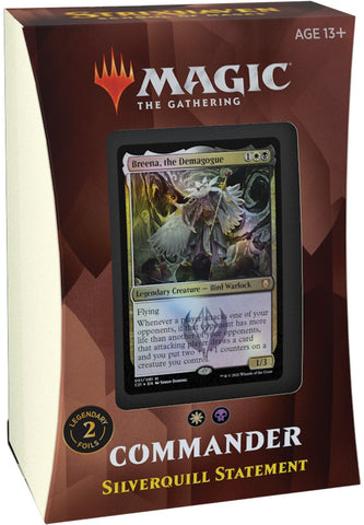 Magic the Gathering: Strixhaven: Commander Deck: Silverquill Statement