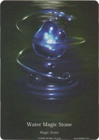 Water Magic Stone (A0 Insert Full Art) (0) [Promo Cards]