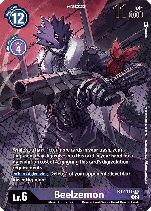 digimon card game beelzemon deck ST14-02 Impmon :: Super Rare :: ST-14: Advanced :: Revolving around Beelzemon DIGIMON CARD GAME Deck Box