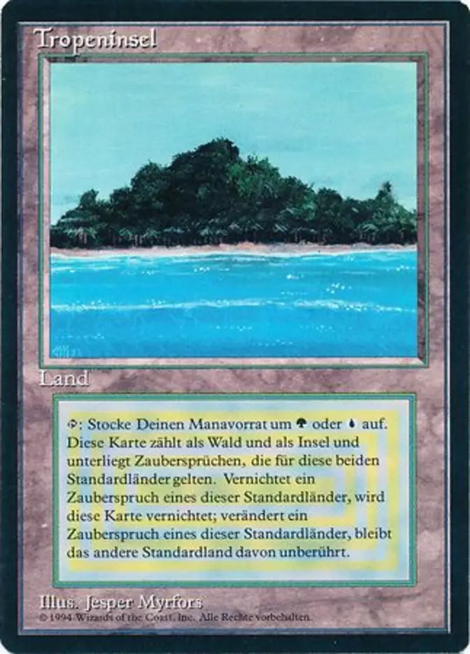 Tropical Island (German) [Foreign Black Border]