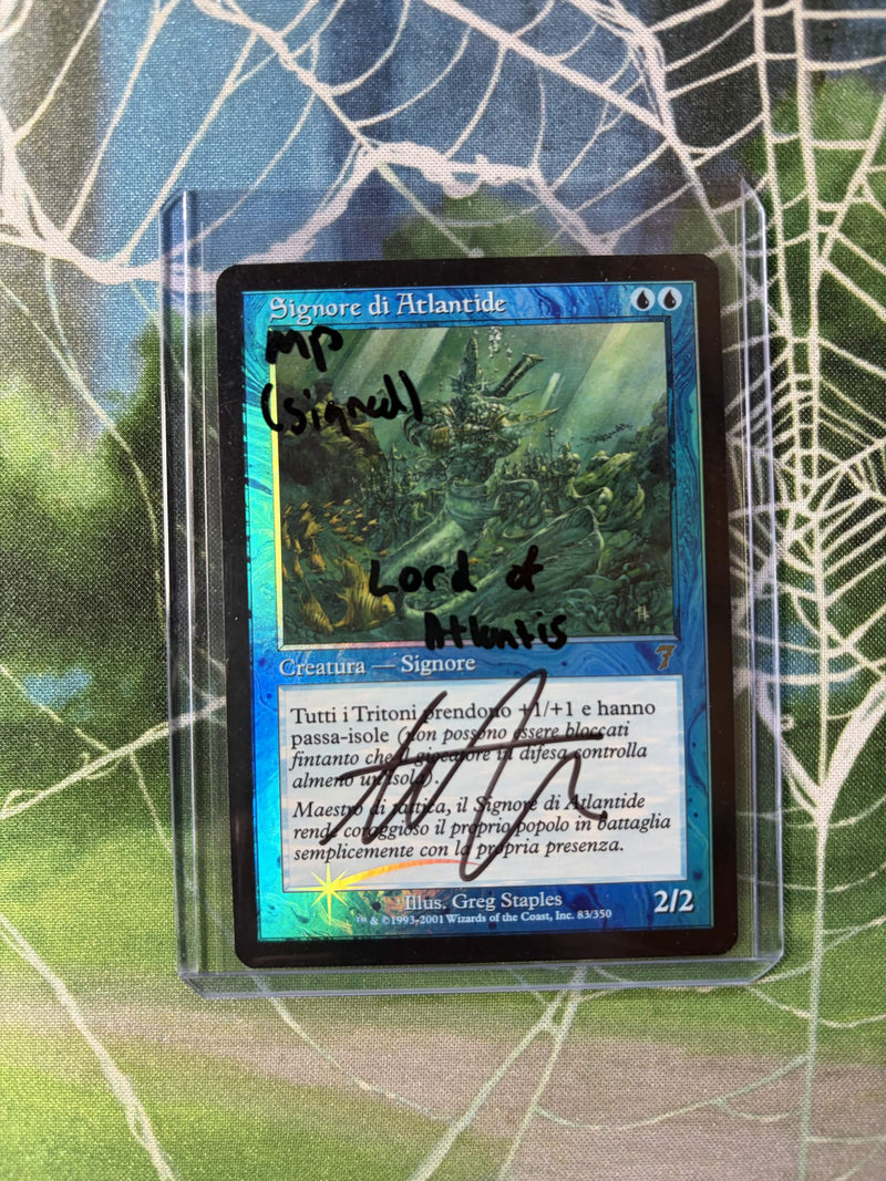Lord of Atlantis (Signed, Italian) [7th Edition]