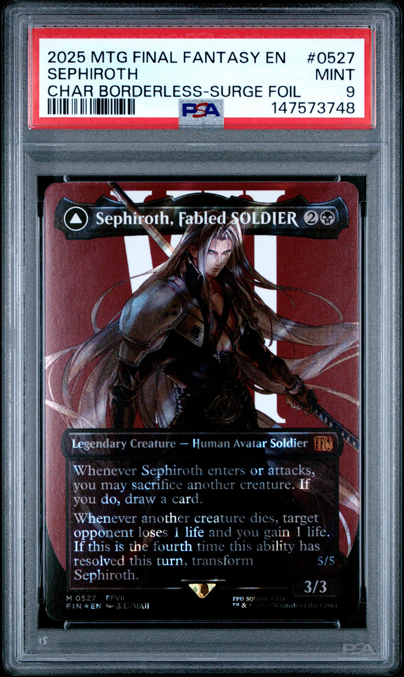 PSA MINT 9 Sephiroth[Magic The Gathering Final Fantasy] - 147573748