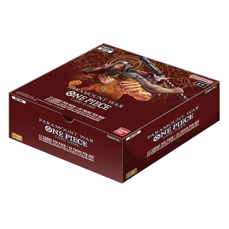 one piece card game paramount war booster box One Piece OP-02 Paramount War Booster Box