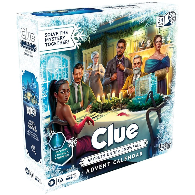 Clue Advent Calendar: Secrets Under Snowfall