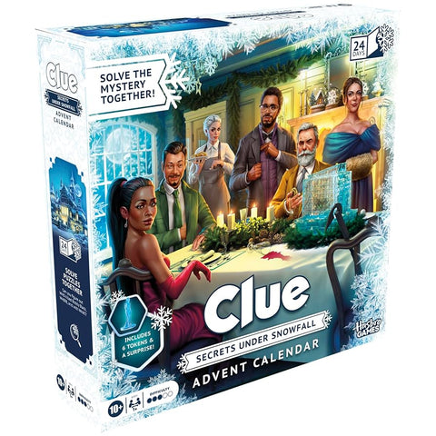 Clue Advent Calendar: Secrets Under Snowfall