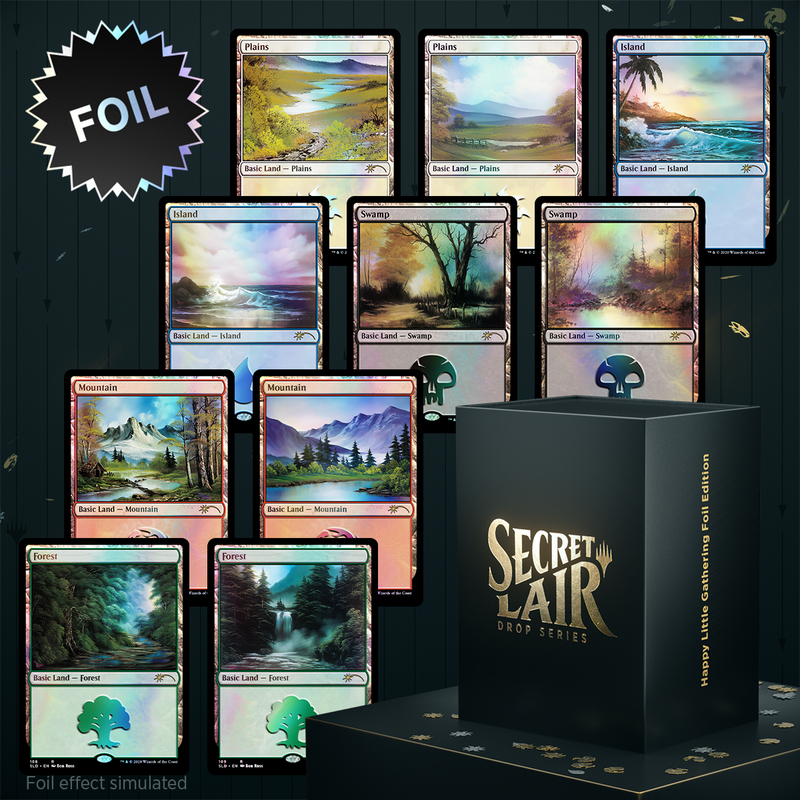 Magic the Gathering: Secret Lair: Happy Little Gathering Foil Edition