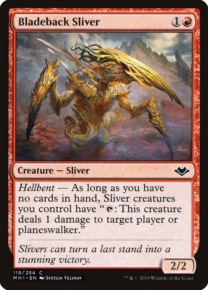 Bladeback Sliver [Modern Horizons]