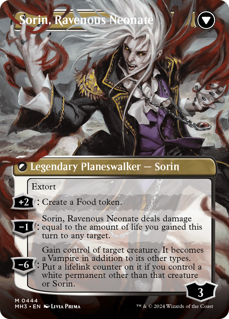 Sorin of House Markov // Sorin, Ravenous Neonate (Borderless) [Modern