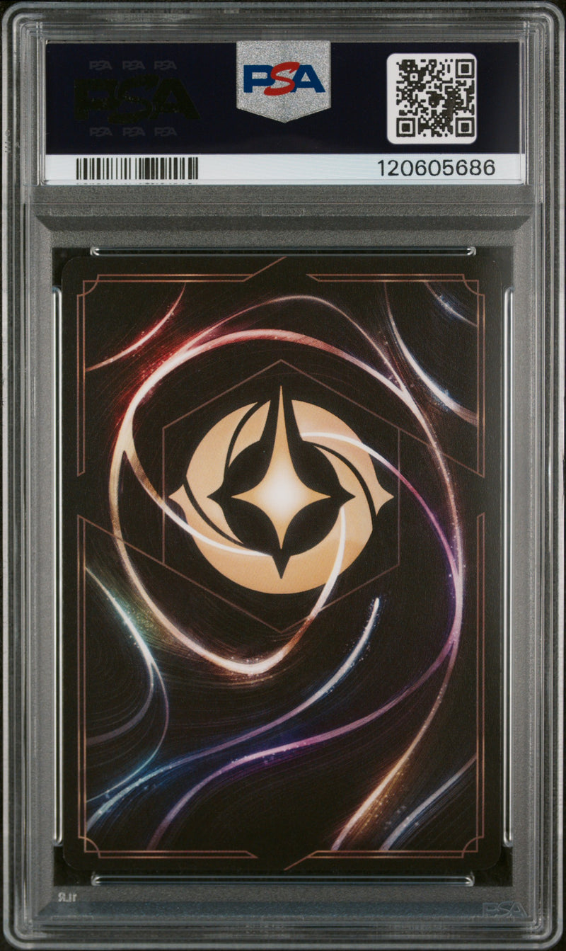 PSA GEM MT 10 Jafar - Striking Illusionist (Alternate Art) (208/204) [Into the Inklands] - 120605686