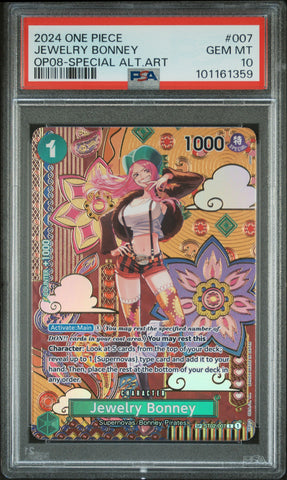 PSA GEM MT 10 Jewelry Bonney [Op08-Two Legends] - 101161359