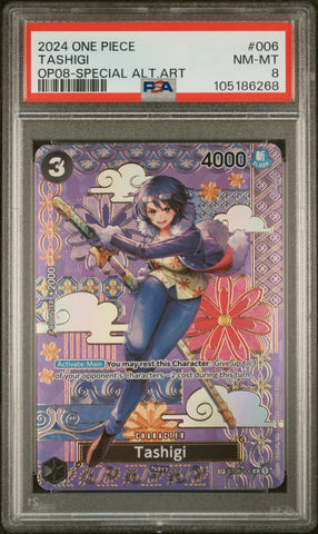 PSA NM-MT 8 Tashigi (SP) [Two Legends] - 105186268