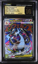 CGC PRISTINE 10 Mega Charizard X ex (023) [Black Star Promos] - 6136451044
