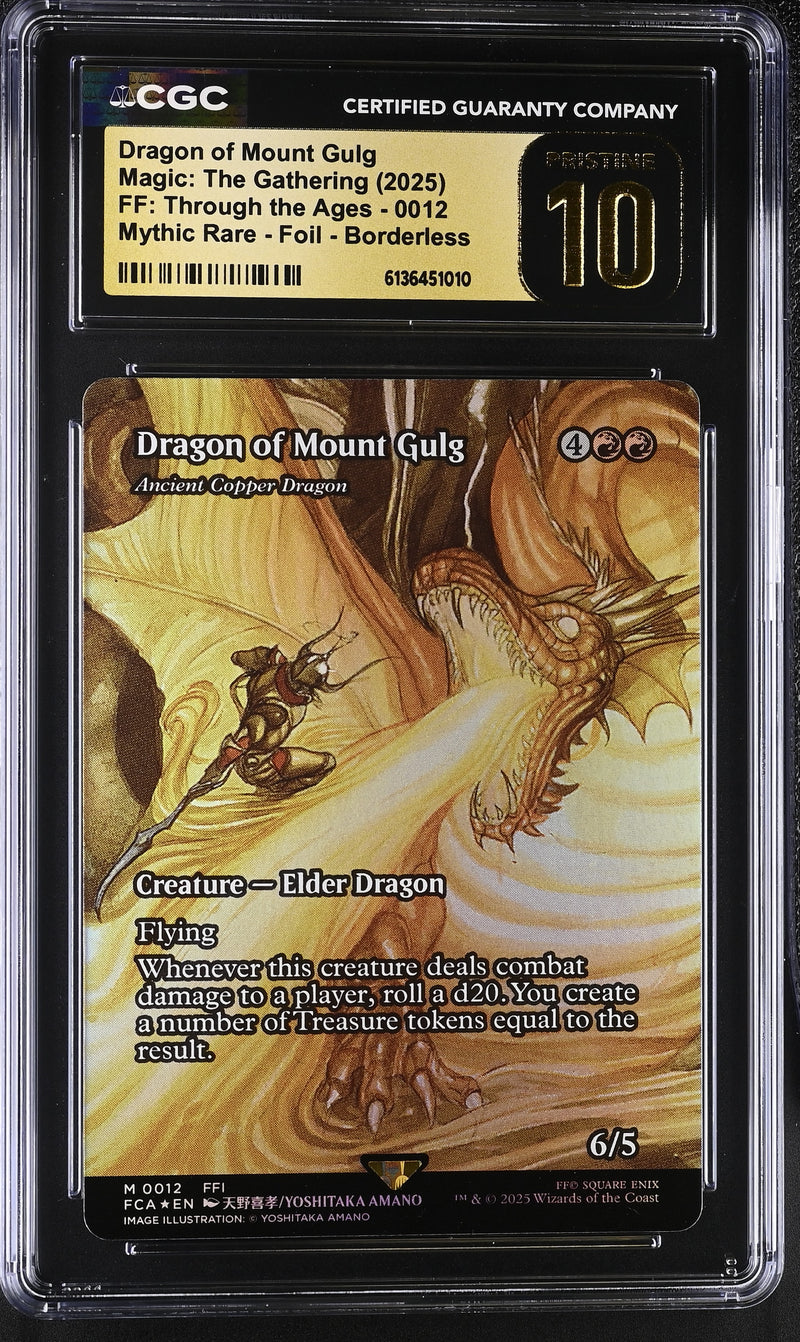 CGC PRISTINE 10 Dragon of Mount Gulg [FF: Through the Ages] - 6136451010