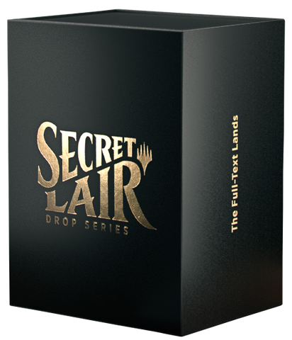 Magic the Gathering: Secret Lair: The Full-Text Lands