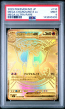 PSA MINT 9 Mega Charizard X Ex (116/080) [Japanese M2-Inferno X] - 143695905