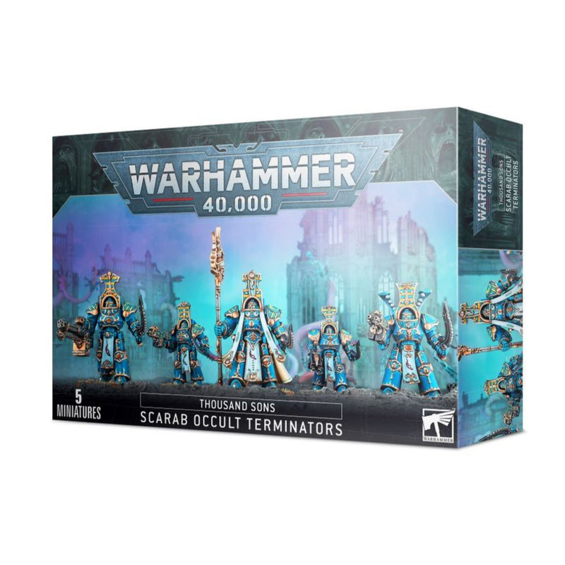 Warhammer 40000: Thousand Sons: Scarab Occult Terminators