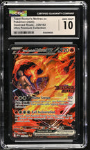 CGC GEM MINT 10 Team Rocket's Moltres ex (229/182) [Destined Rivals] - 6126299056